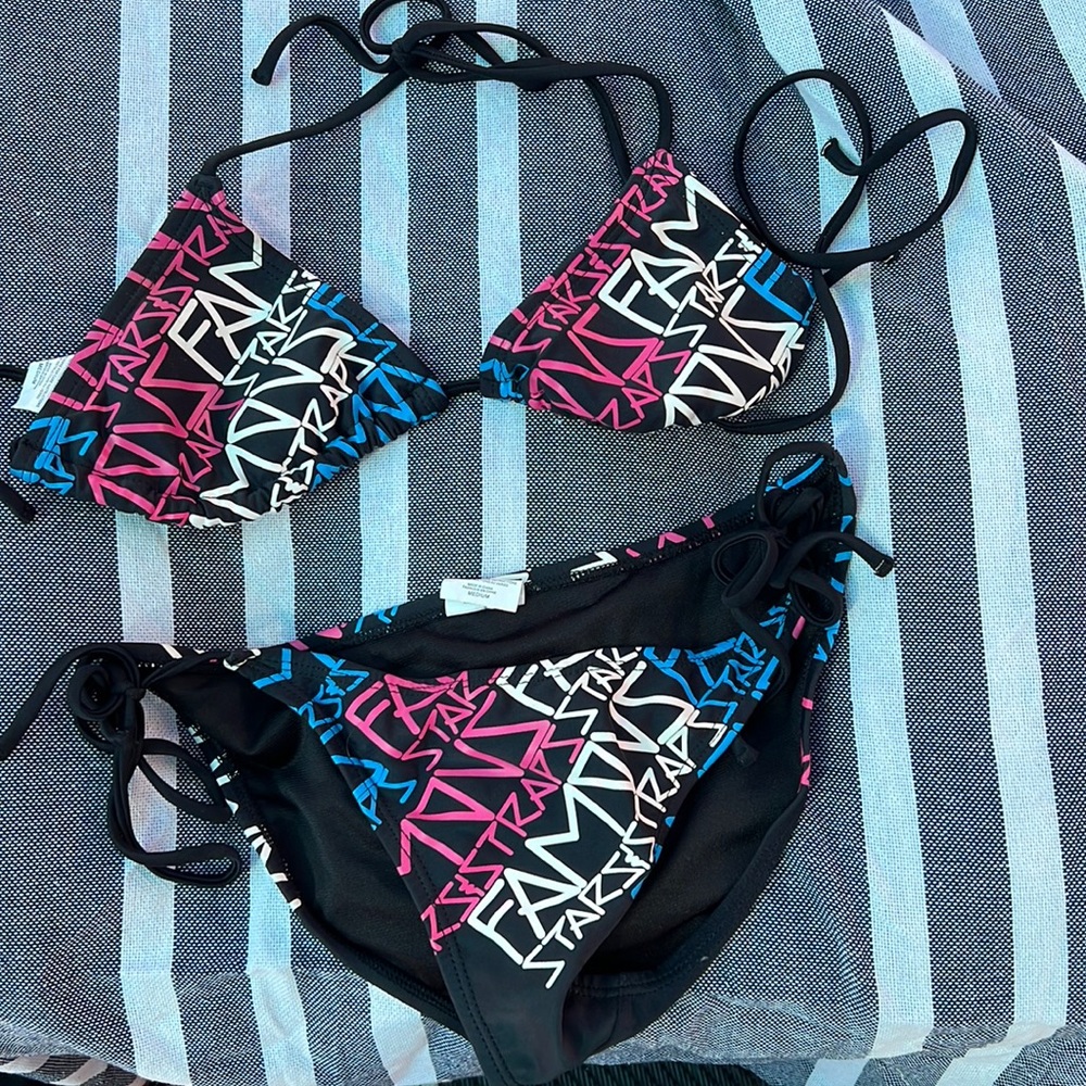 Famous Stars and Straps swimsuit